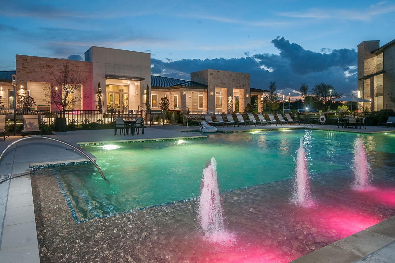 NXNE Pool Area during dusk