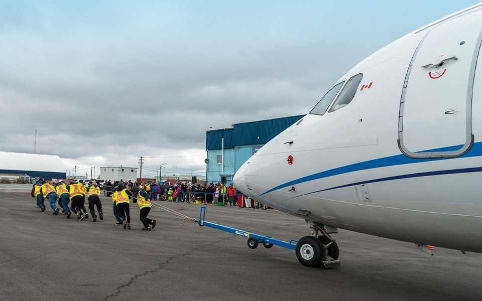 Pulling Planes for the Special Olympics