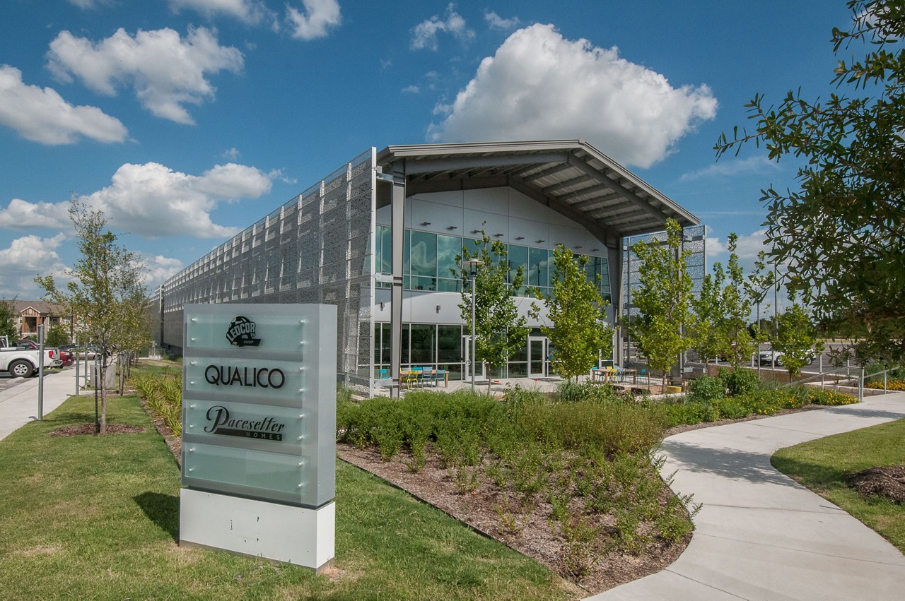 The exterior facade of the Techridge facility