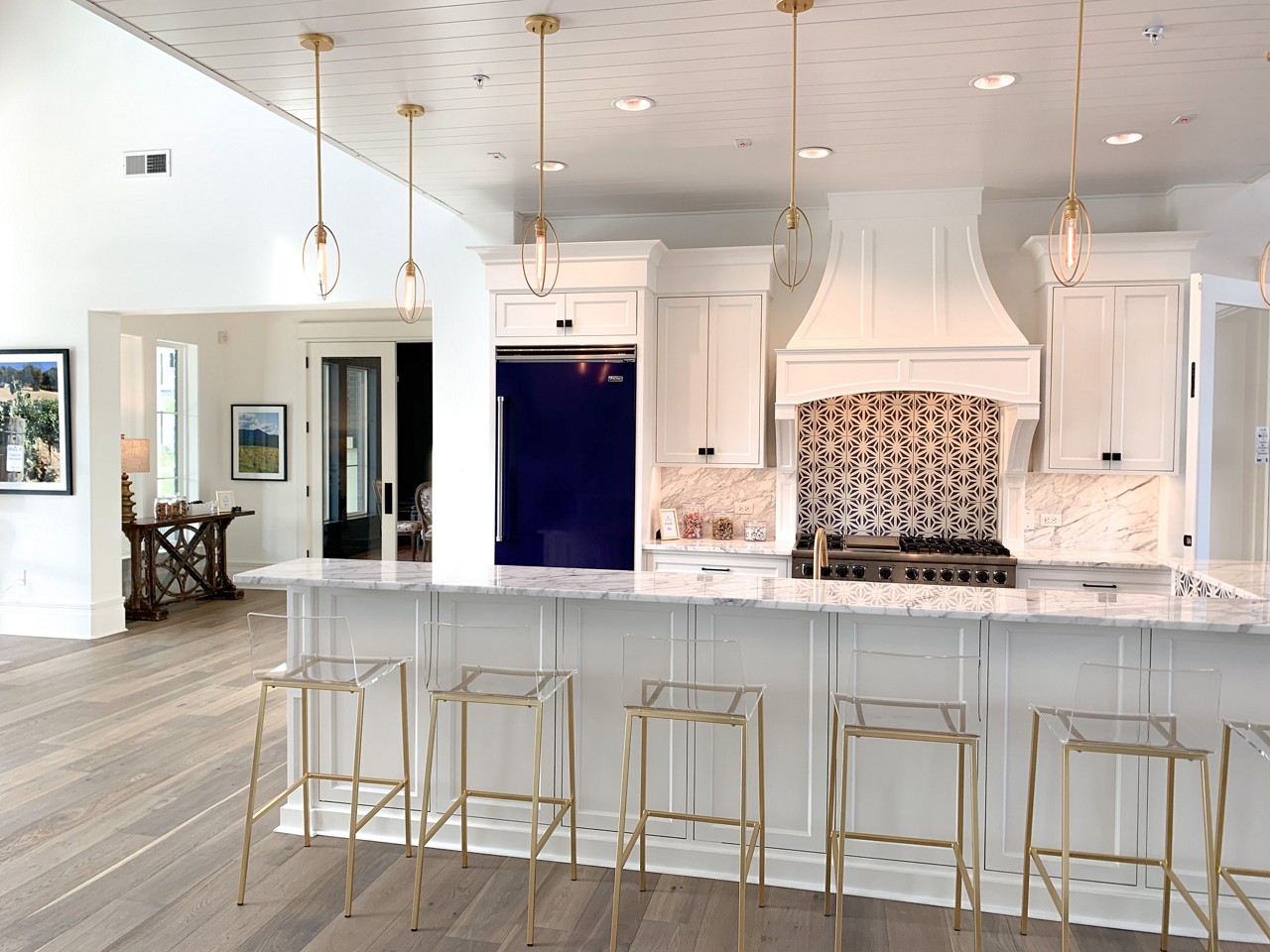 The interior of the clubhouse at The Vineyard