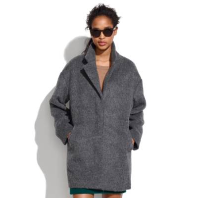 Brushed Oversized Coat