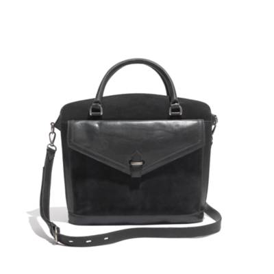 The Sloane Satchel in Suede