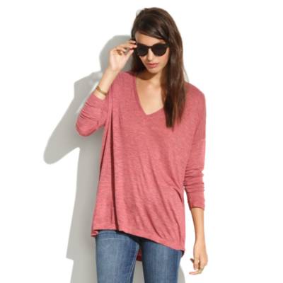 V-Neck Long-Sleeve Tee