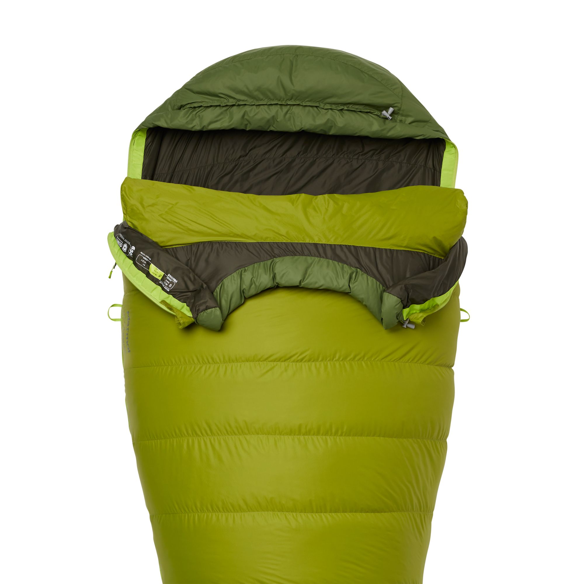 marmot never winter sleeping bag