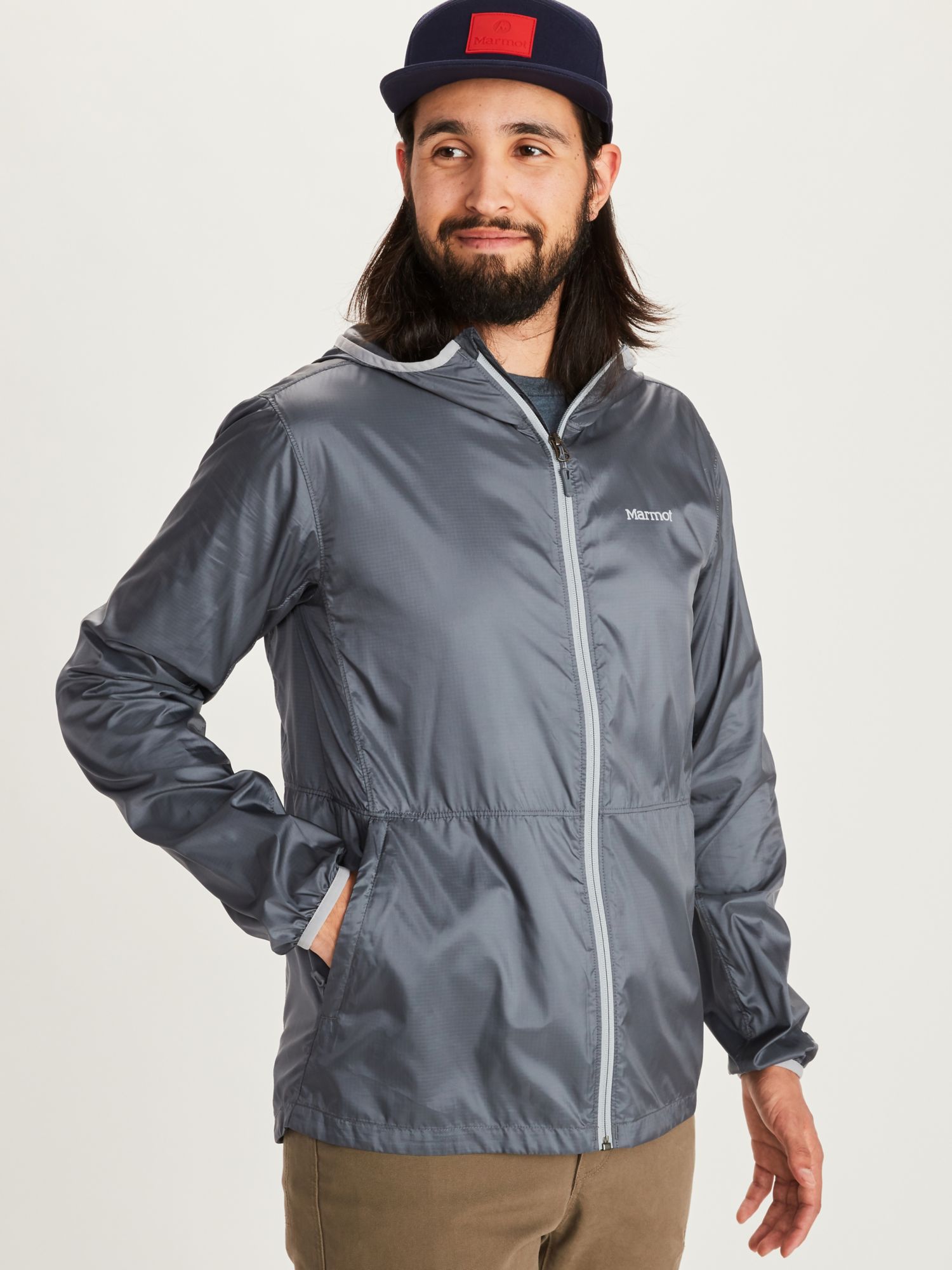 marmot trail wind hooded jacket