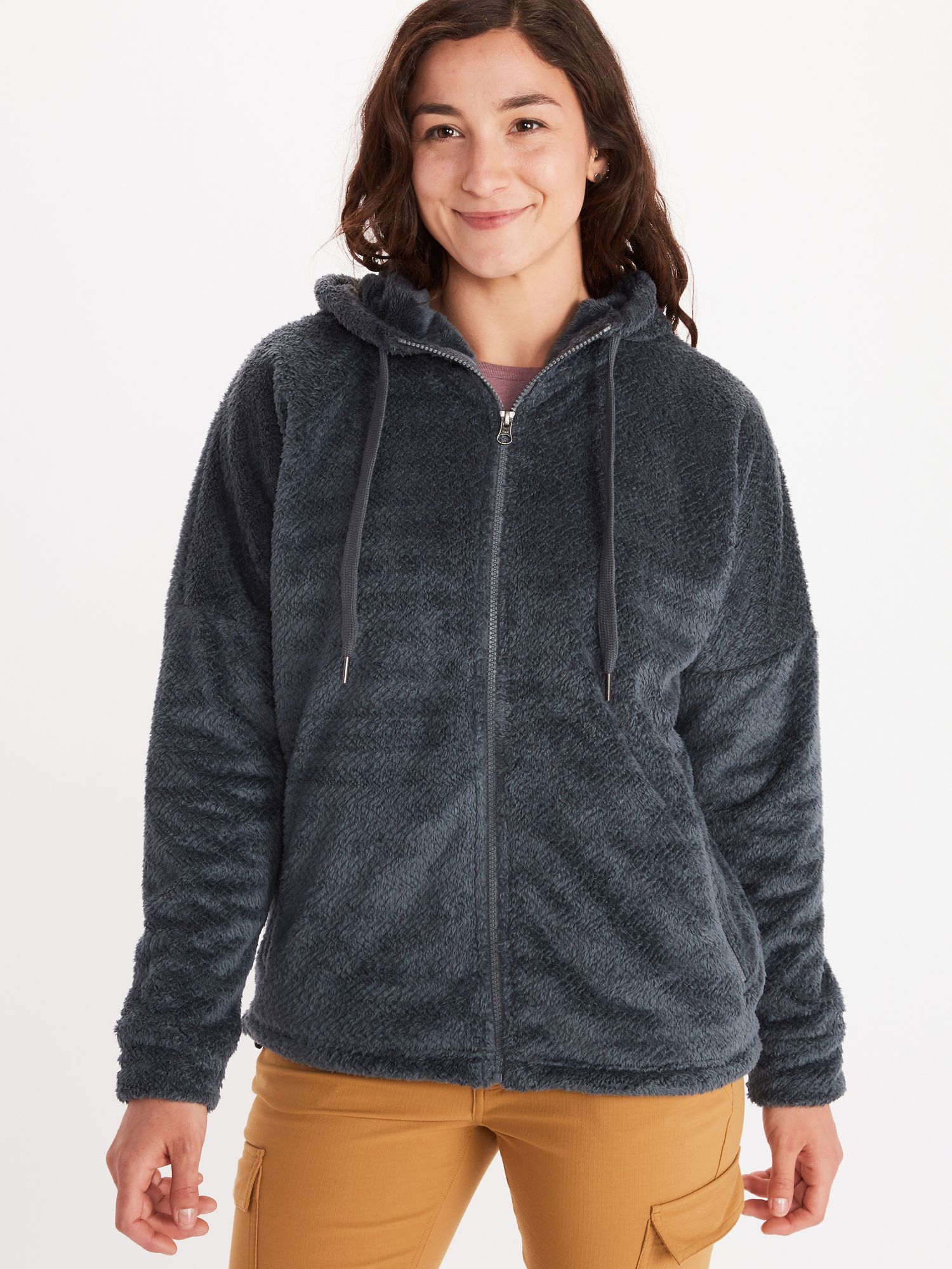 marmot hooded fleece