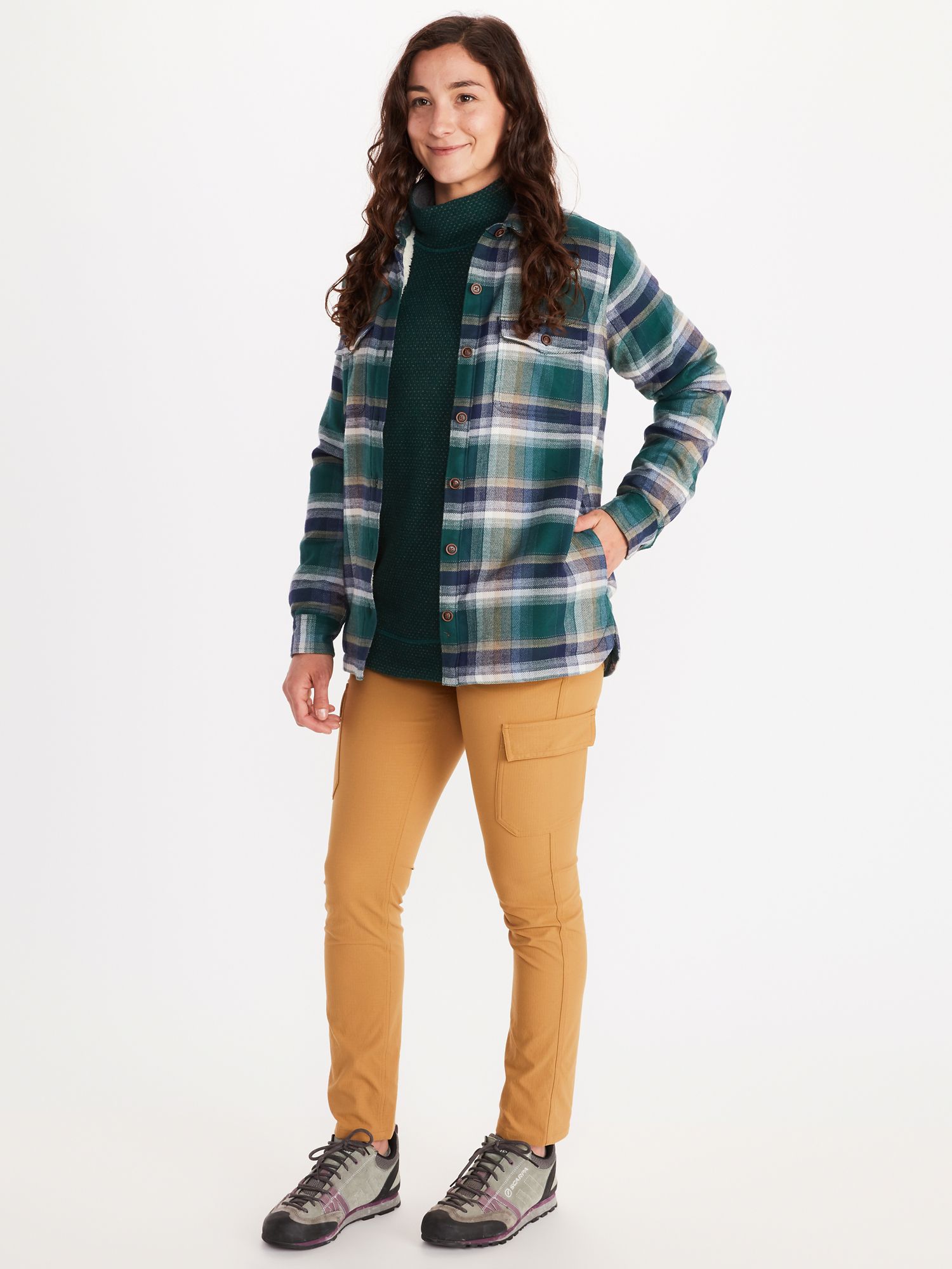 marmot ridgefield sherpa flannel