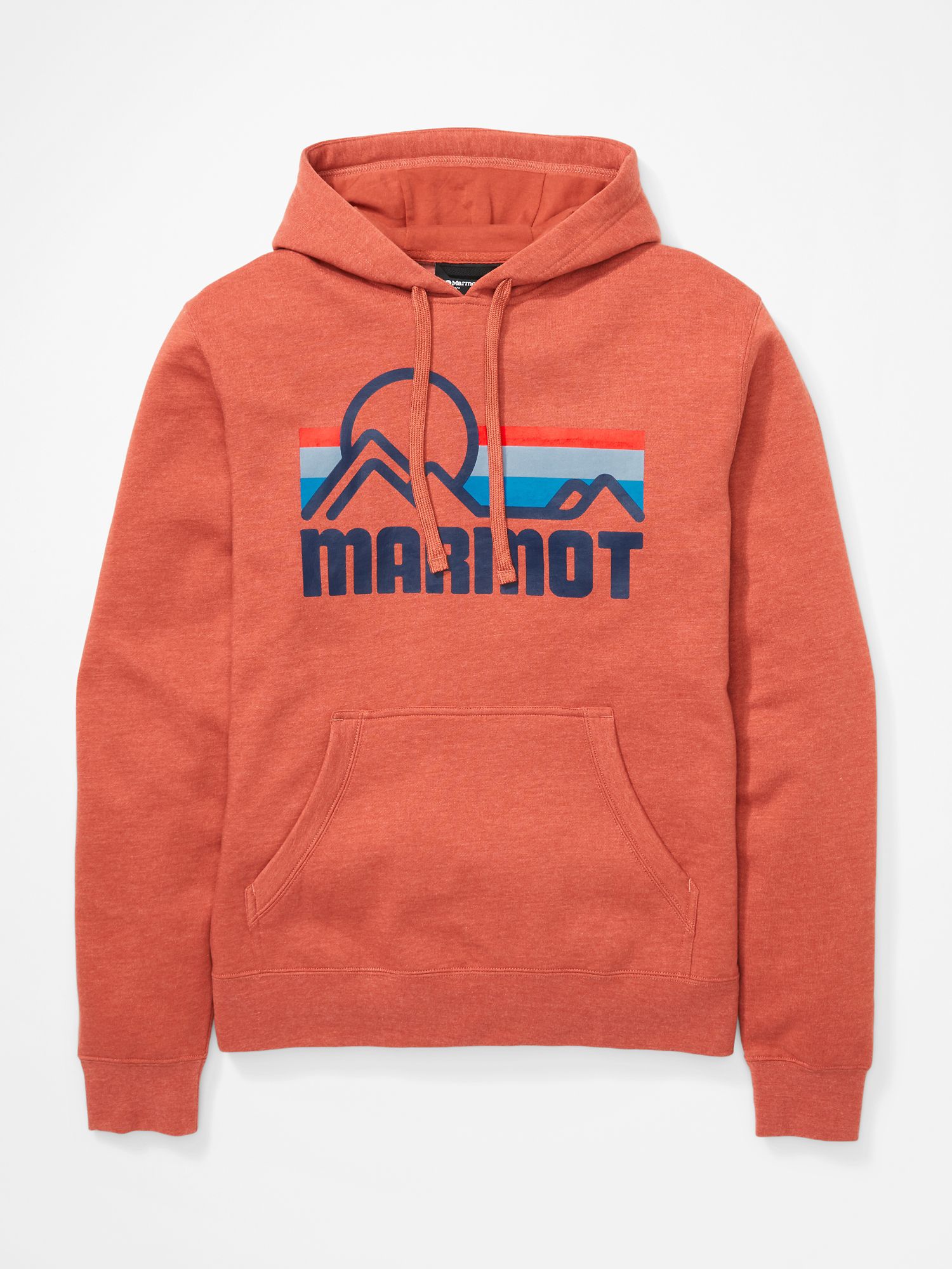 red mens hoodie pullover