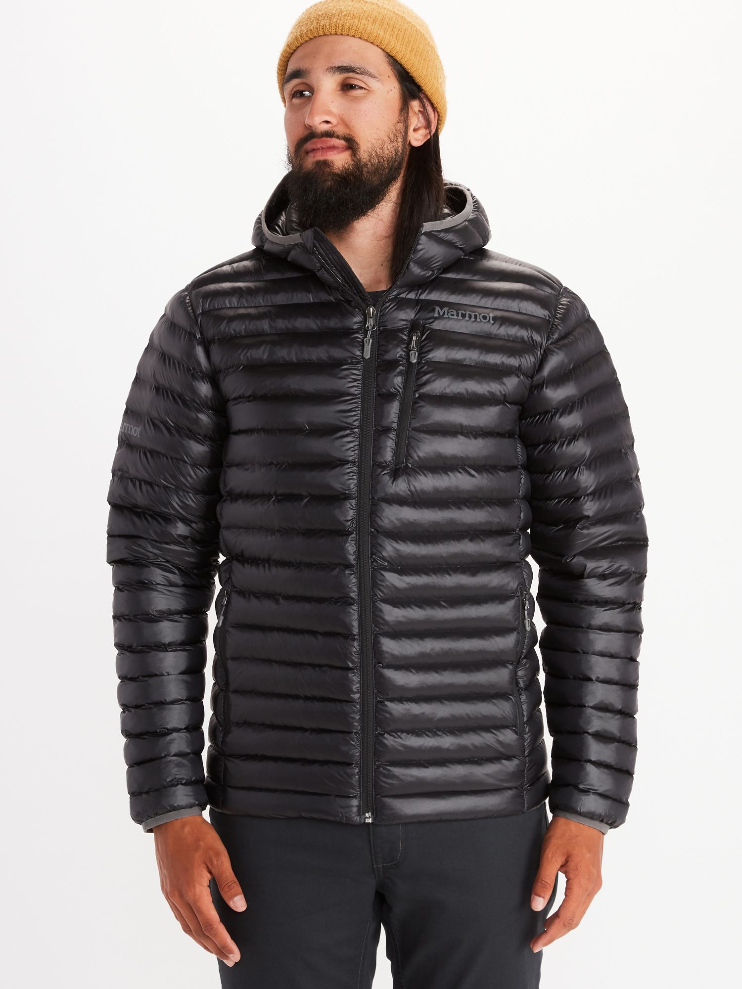 marmot featherless hooded jacket