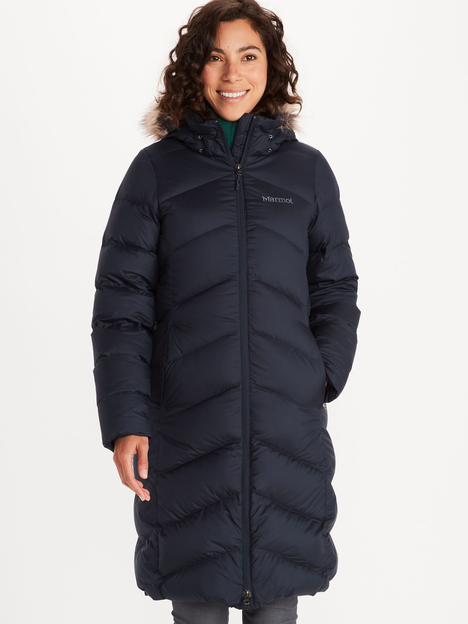 marmot ladies down coat