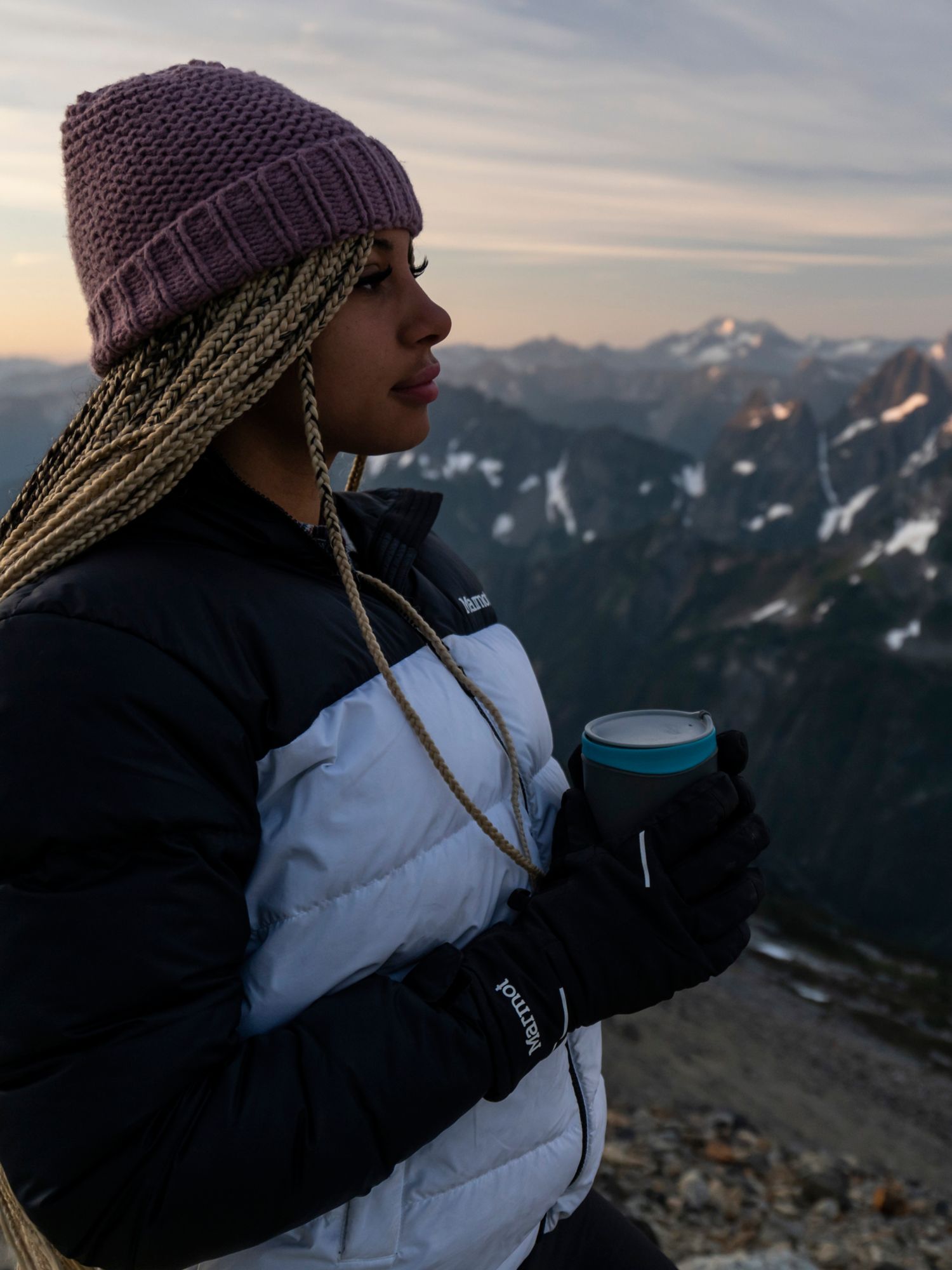 marmot women's guides down hoody