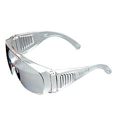 Anti Fog ~ Z87+S Gray MSA 10012855 Protective Eyewear RX Over Glasses Black 