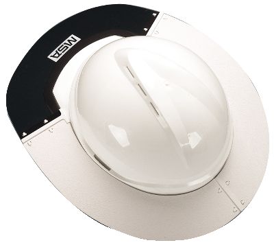 Paulson a-s4-m Sun Shield, for MSA V-Gard Full-Brim Hardhat