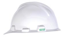 Casco de seguridad tipo cachucha blanco con ventilación - 60105