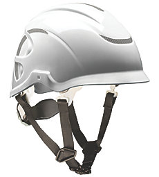 Red MSA 10186481 Nexus Linesman Non-Vented Climbing Helmet Renewed 