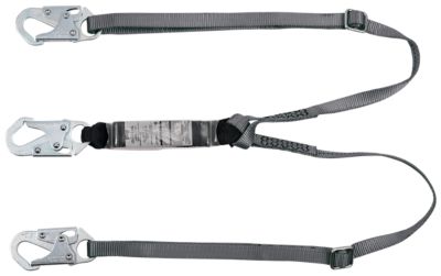 AS 01-01-6 HV 6FT LANYARD WITH DOUBLE SNAP HOOK - Acure Safety