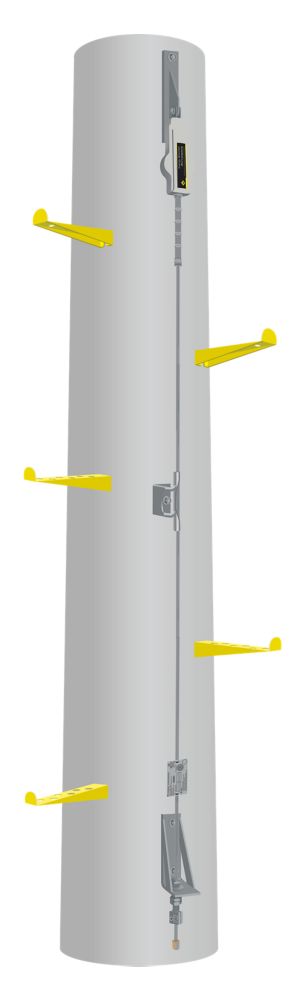 Latchways® Vertical Lifeline System for Telecommunication | MSA Safety ...