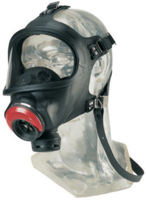 Msa 10119576, Demi-masque respiratoire, sans cartouches, silicone, taille  S, réutilisable