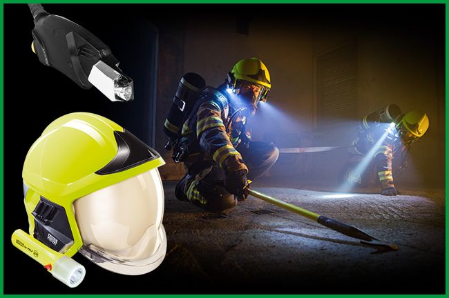 Fire Helmets Lighting Solutions MSA LED 