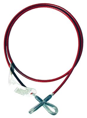 MSA, 2 1/2 in Aluminum Rebar Hook Anchor, Harness Aluminum Quick-Connect,  Self-Retracting Lifeline - 197ET2