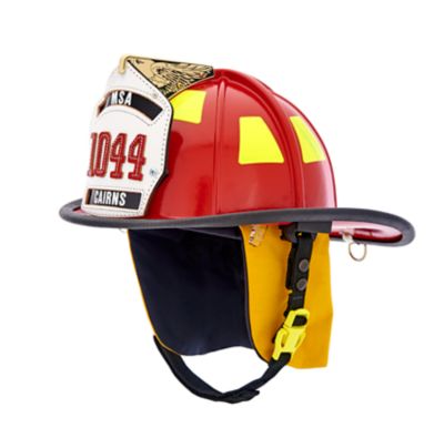 Firefighter helmet hot sale strap