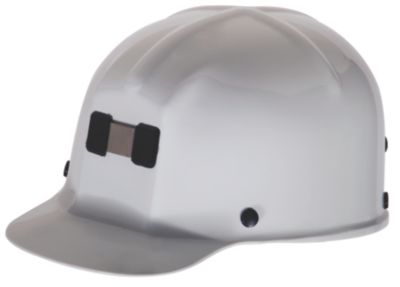 Casco de seguridad tipo cachucha blanco con ventilación - 60105