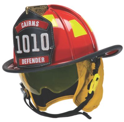 Cairns Commando HP3 Composite Fire Rescue Helmet, MSA Safety