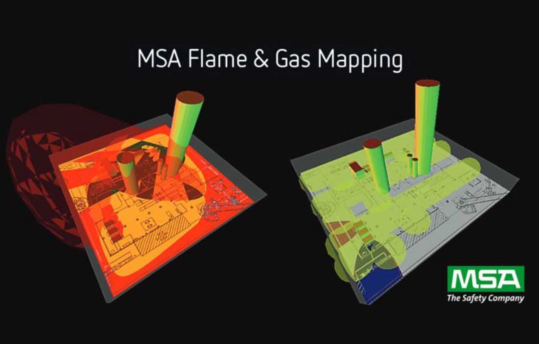 Fire and Gas Mapping Solution MSA Safety Middle East
