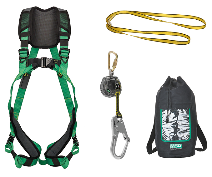 Fall Protection for Leading Edge and FootLevel Tie Off MSA The