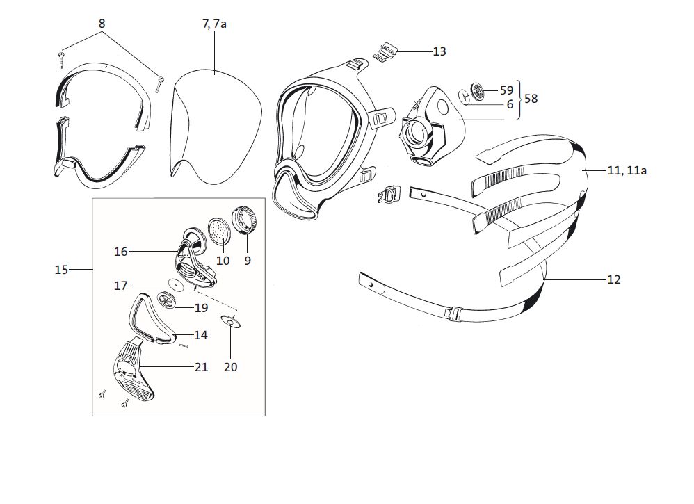 Ultra Elite Full Face Respirator | MSA - The Safety Company | Germany