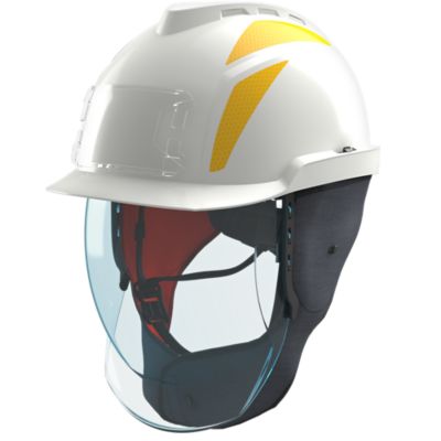 Casco forestale - CU-30L-V - ELVEX Corporation - con visiera / di protezione