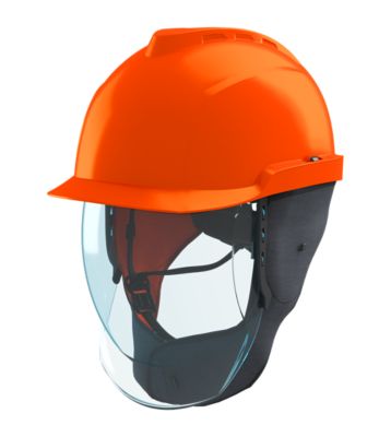 MSA V-Gard 520 Fas-Trac veiligheidshelm ongeventileerd, wit (GV912