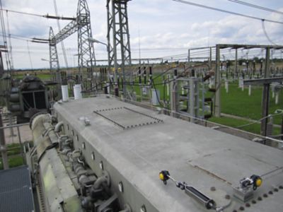 Latchways® Horizontal Lifeline Systems for HV Power Transformers 