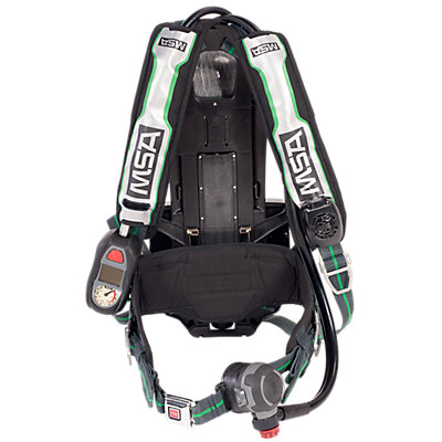 MSA AIR Pack Pak HARNESS FIREFIGHTER SCBA SELF CONTAINED BREATHING 4500 PSI