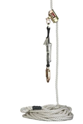 Dynamic Vertical Rope Lifeline with Carabiner 50