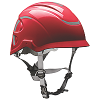 MSA Nexus HeightMaster Climbing Helmet in red