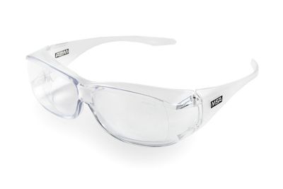 MSA MILAN Safety Glasses Clear Lens Black Gloss Frame Specs RRP of $90 