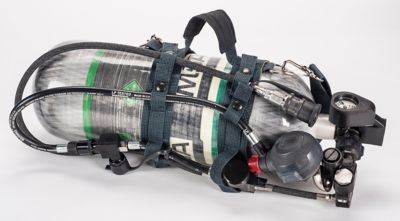 MSA MMR Custom 4500 SCBA Air Pack Harness Prepper Firefighter Respirator Gear 