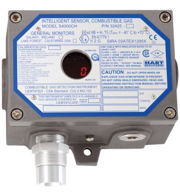 Combustible Gas Detector with SmartAlarm LED Indicator