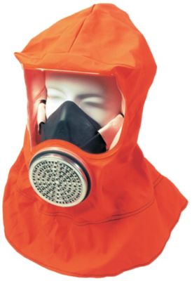 MSA MiniScape, Filter Fluchtgerät mit Mundstück und Nasenklemme, Notfall  Flucht Atemschutz Maske, DIN 58647 ABEK, TabTec Filter