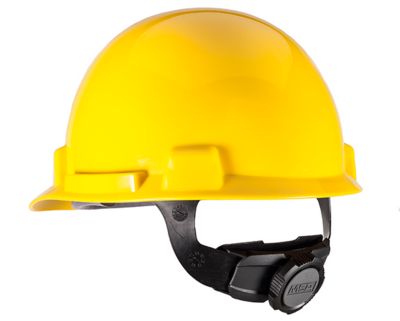 SmoothDome Slotted Hard Hat Cap Style in Head Protection, MSA Safety