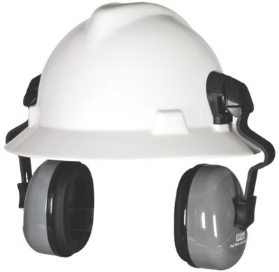 JORESTECH Orejeras de seguridad para casco duro con cancelación de ruido  con soporte universal para cascos ranurados