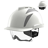 V-Gard 930 Casco de Seguridad Industrial sin ventilación con Goggle integrado