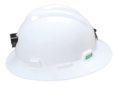 Hard hat with store full brim