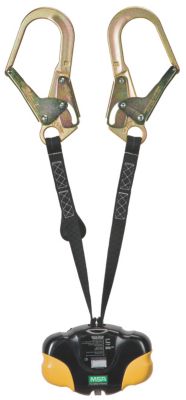 Workman Twin Leg Personal Fall Limiters in Fall Protection, MSA Safety