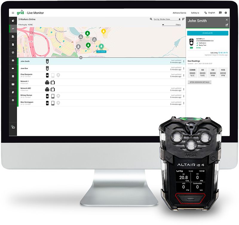 Hunter Liberty Corp.. MSA Bacharach MGS-450 Gas Detector CO2 5,000 ppm,  IP66 6302-2090