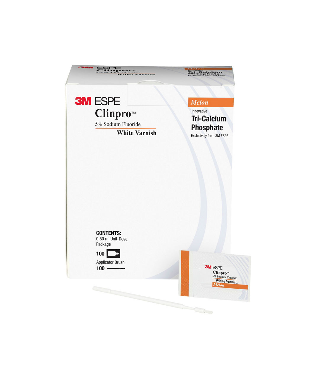 3M™ Clinpro™ White Varnish/100 sobres sabor melón /Clinpro™ White Varnish