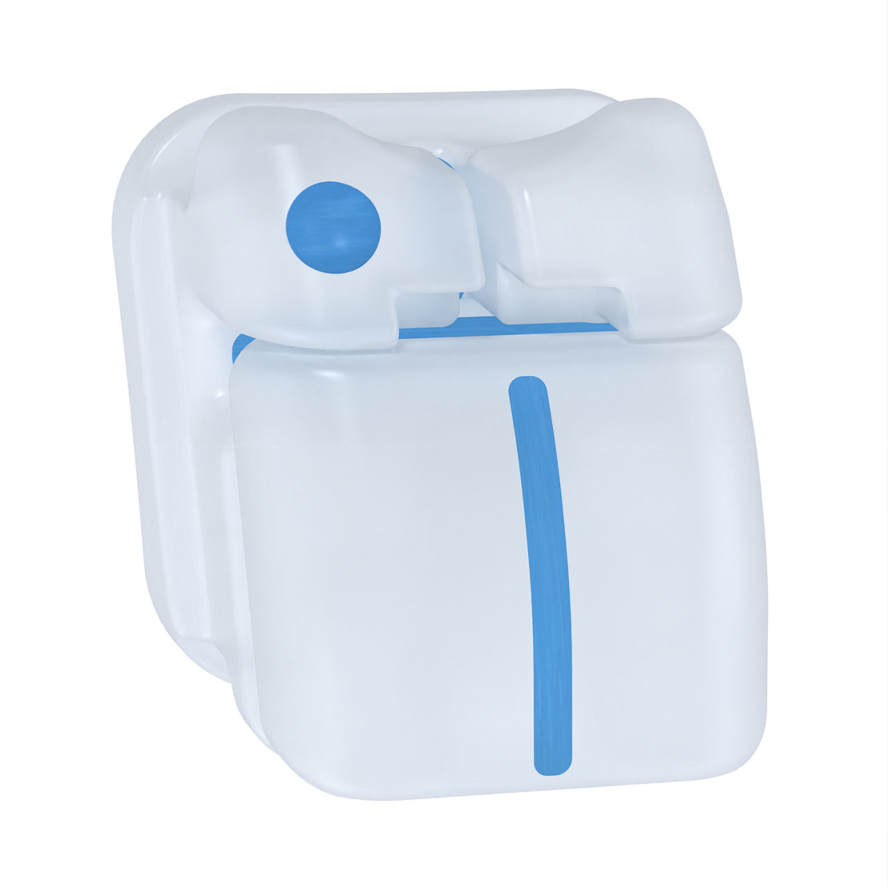 3M™ Clarity™ Ultra Self-Ligating Brackets, 4003-302, APC™ Flash-Free,.022, UR1, +17T/4A, 5/Pk