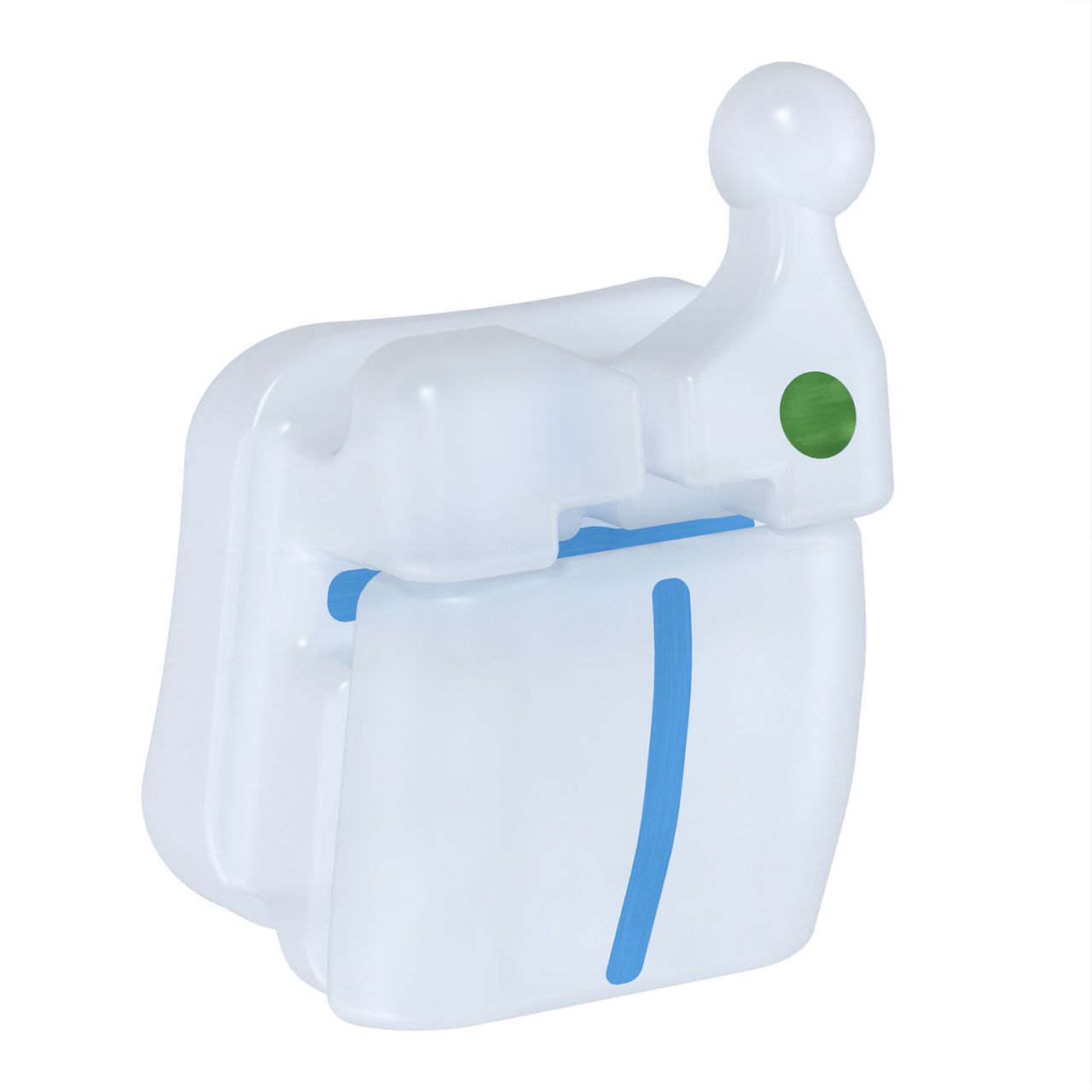 3M™ Clarity™ Ultra Self-Ligating Brackets, 4003-307, APC™ Flash-Free,.022, UL3, 0T/8A, Cuspid Hk, 5/Pk