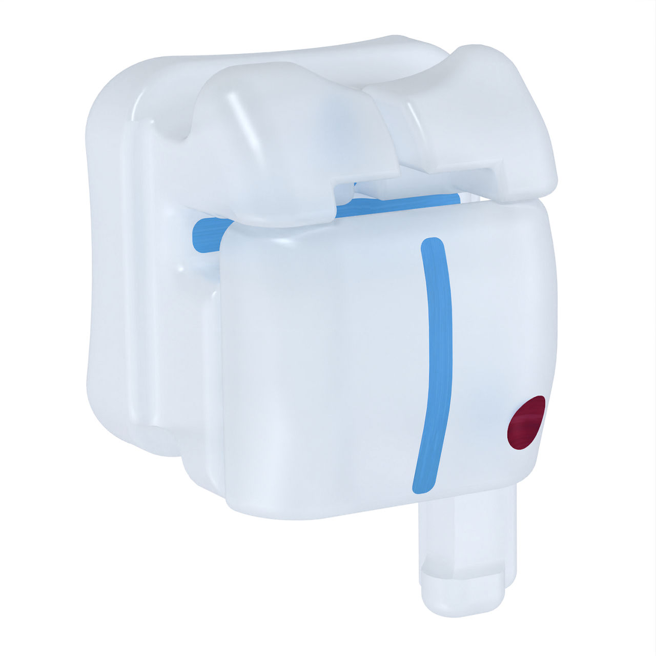 3M™ Clarity™ Ultra Self-Ligating Brackets, 4003-353, APC™ Flash-Free,.022, LL3, 0T/3A, Cuspid Hk, 5/Pk